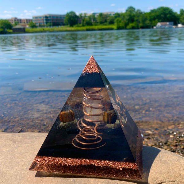 Dark Matter Orgonite Pyramid