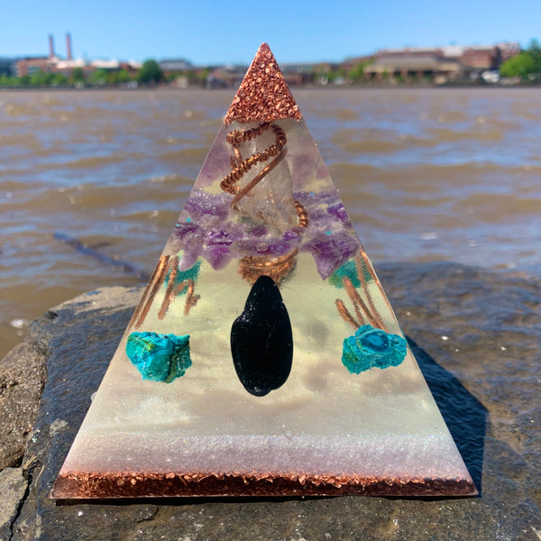 Lucid Dream Orgonite Pyramid