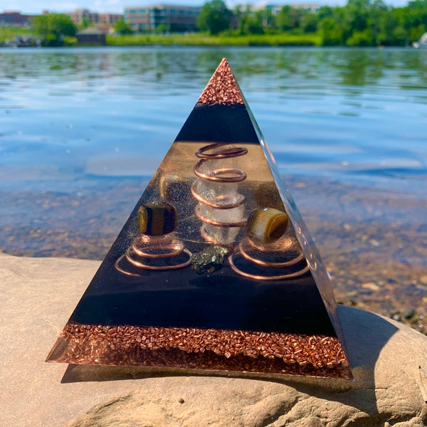 Dark Matter Orgonite Pyramid