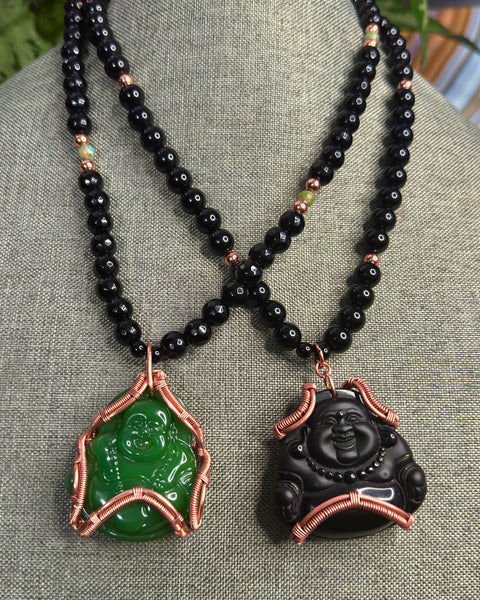 Beaded Buddha Necklace