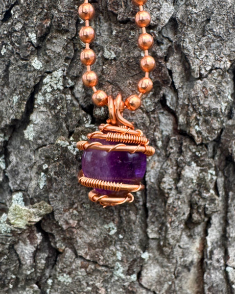 Amethyst Pendant (sm)