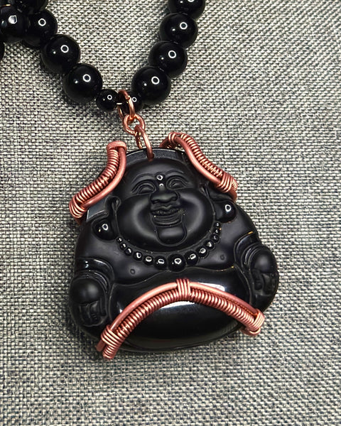 Beaded Buddha Necklace