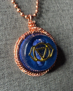 Third Eye (Ajna) Orgonite Amulet