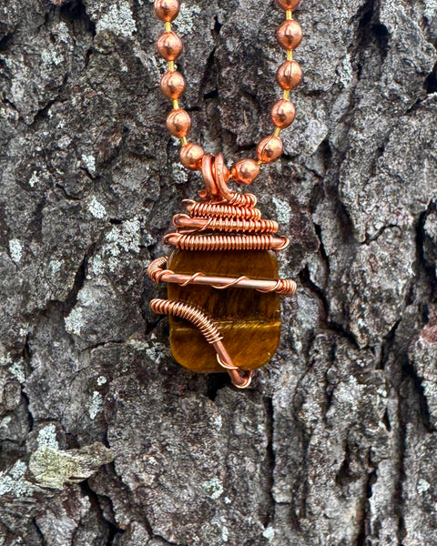 Tiger Eye Pendant (sm)