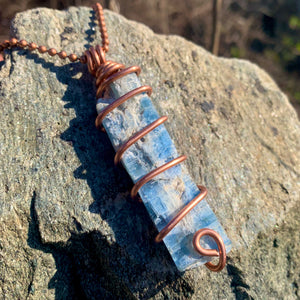Kyanite x Copper Necklace