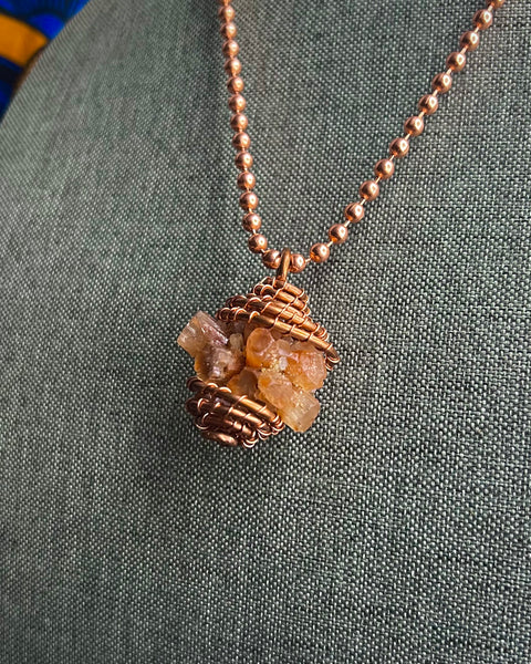 Aragonite Pendant