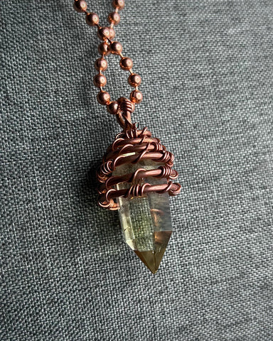 Congo Citrine Pendant