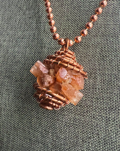 Aragonite Pendant