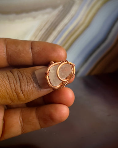 Hiddenite Ring