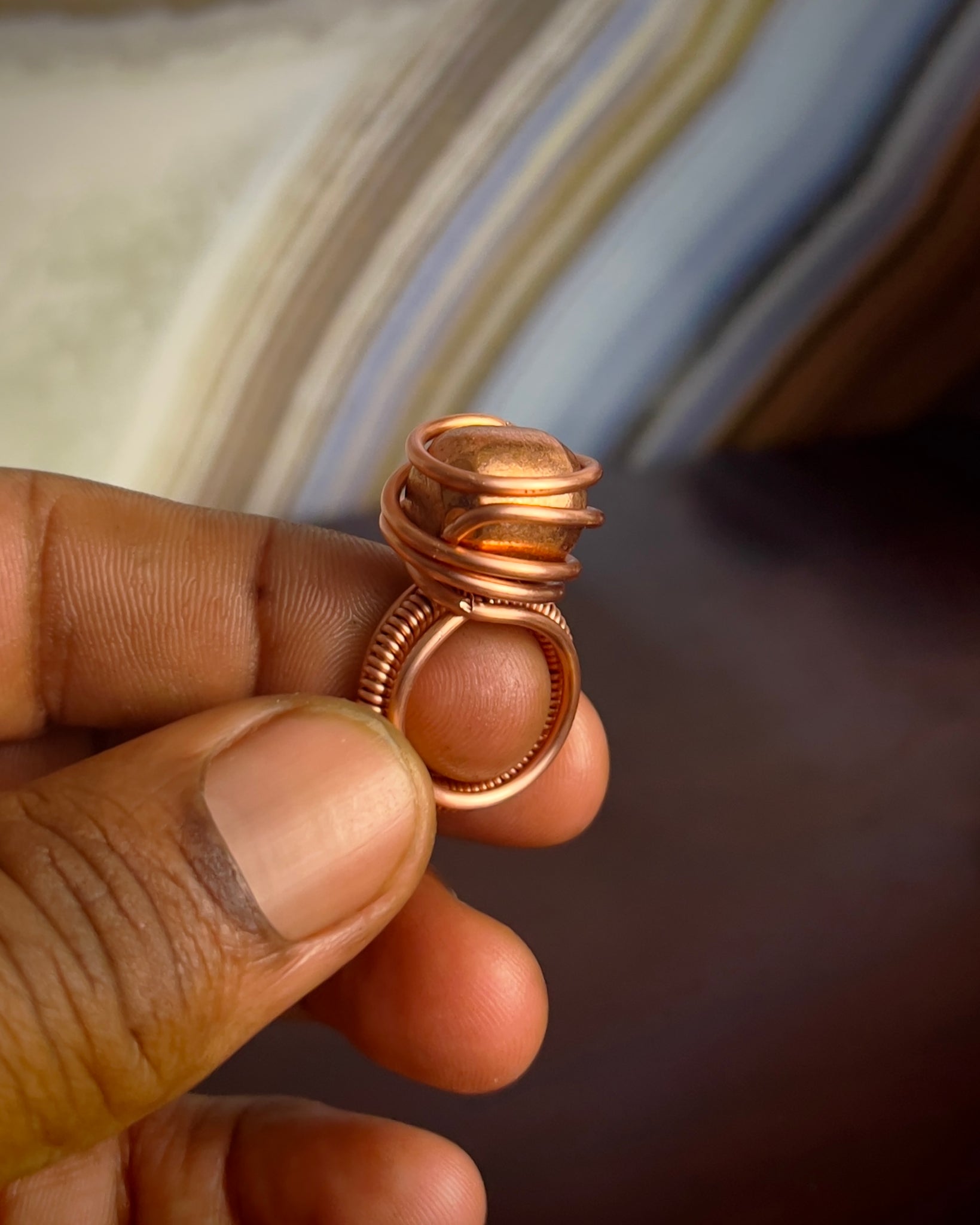 Copper on Copper Ring