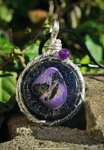 Silver Orgonite Amulet - Custom