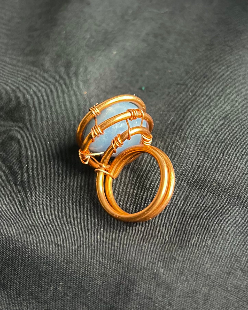 Angelite Ring – Nu InnerG