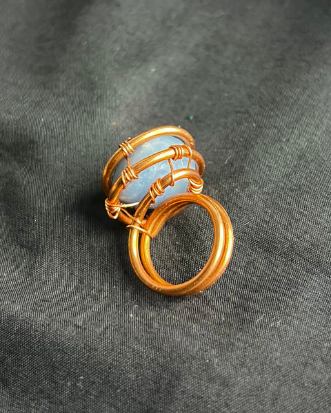 Angelite Ring