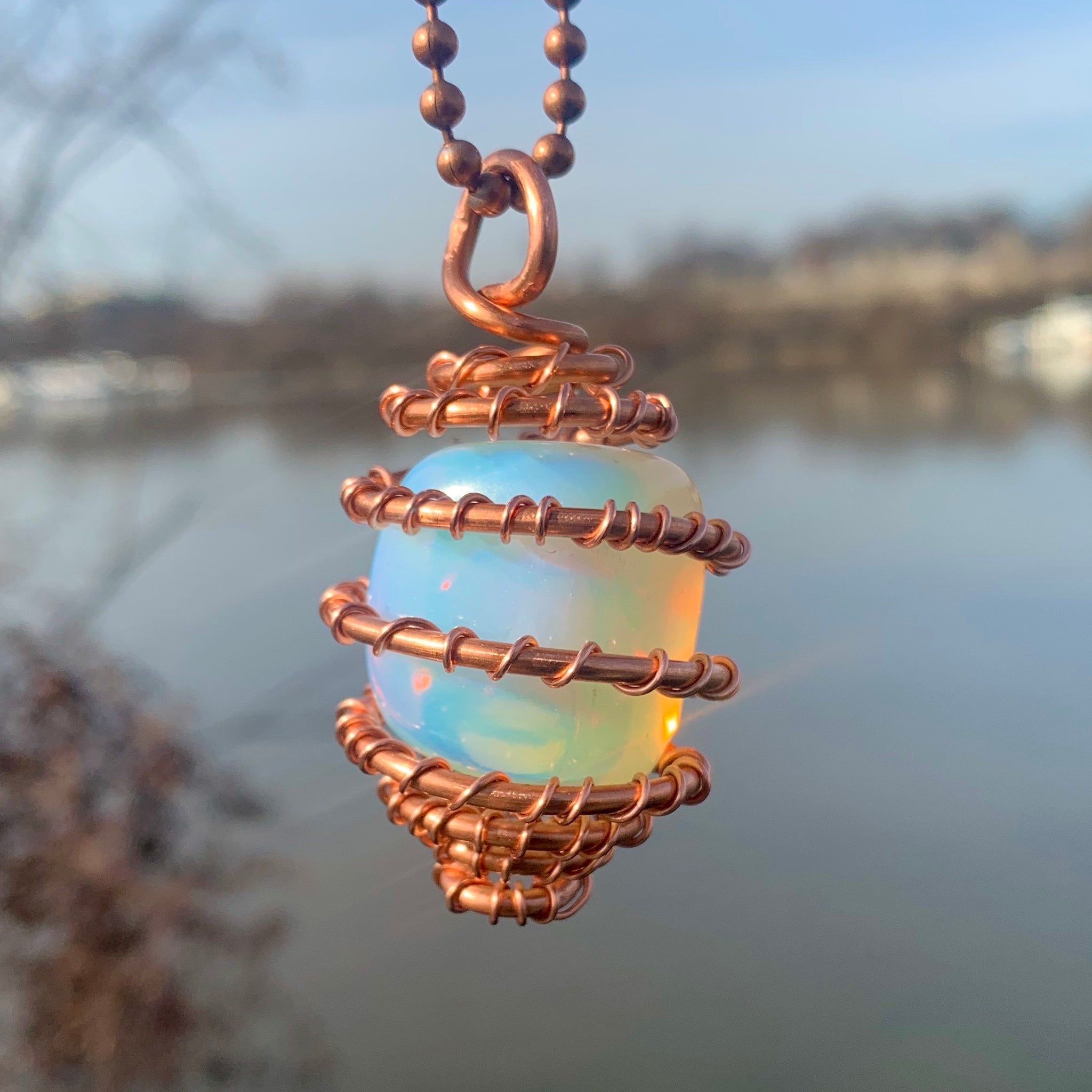 Opal x Copper Necklace